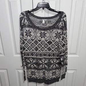 Abound Monochrome Textured Knit Top